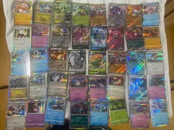 Pokemon Card Lot 40 Cards ex V Japanese Holo Rare All Foil Mixed Collection - Image 2