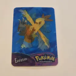 Pokemon Advanced 2004 Lenticular Torchic Combusken Blaziken Evolution Panini - Image 2