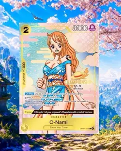 One Piece TCG O-Nami (CS 25-26 Event Pack) OP06-101 Championship Promo - Image 1