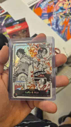 Luffy And Ace | Alternative Art Leader | ST30-001 - One Piece - Image 1