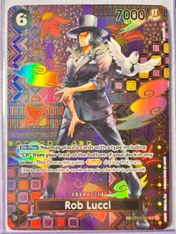 One Piece SP Rob Lucci OP03-092 Englisch Near Mint - Image 1