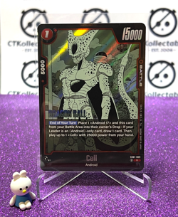 DRAGON BALL SUPER MANGA BOOSTER CELL # SB01-009 R FOIL CARD 2025 - Image 1