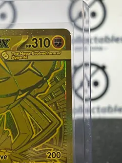 MEGA ZYGARDE EX # 124/088 GOLD MEGA EVOLUTION PERFECT ORDER POKEMON CARD - Image 5
