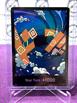 2025 ONE PIECE THE BEST V2 DON!! CARD YOUR TURN 1000 JINBE FOIL TRADING CARD - Image 1