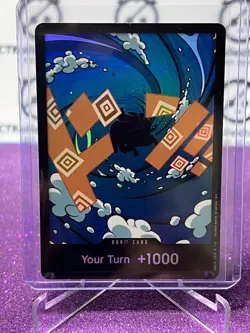 2025 ONE PIECE THE BEST V2 DON!! CARD YOUR TURN 1000 JINBE FOIL TRADING CARD - Image 4