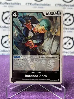 2025 ONE PIECE THE BEST V2 RORONOA ZORO # OP10-095 R FOIL TRADING GAME CARD - Image 4