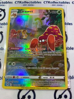 Parasect Trainer Gallery #TG01/TG30 2022 Sword & Shield Lost Origin Pokemon Card - Image 1