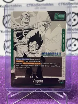 DRAGON BALL SUPER MANGA BOOSTER VEGETO SAIYAN # FB04-051 L FOIL CARD 2025 - Image 2