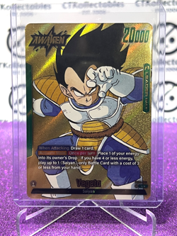 DRAGON BALL SUPER MANGA BOOSTER VEGETO SAIYAN # FB04-051 L GOLD FOIL CARD 2025 - Image 1