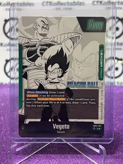 DRAGON BALL SUPER MANGA BOOSTER VEGETO SAIYAN # FB04-051 L GOLD FOIL CARD 2025 - Image 2