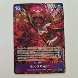 ONE PIECE Card Gol D Roger SR Alt Art OP13-064 Carrying on His Will English - Image 1