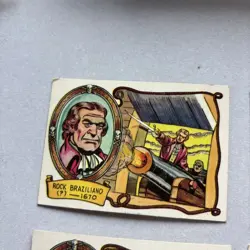 1961 Fleer Pirates Bold trading cards (lot of 5) 29, 14, 30, 23, 7 - Image 3