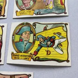 1961 Fleer Pirates Bold trading cards (lot of 5) 29, 14, 30, 23, 7 - Image 5