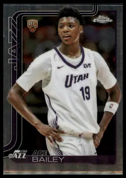 2025-26 Topps Chrome #255 Ace Bailey - Image 1