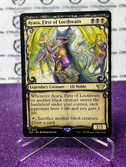 2023 MTG MULTIVERSE LEGENDS AYARA, FIRST OF LOCTHWAIN LEGENDARY CREATURE CARD - Image 1