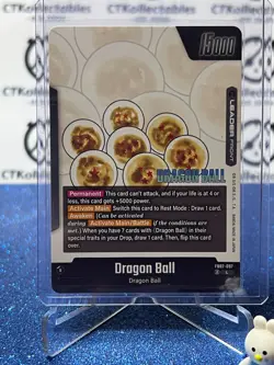 DRAGON BALL SUPER MANGA BOOSTER 02 SHENRON # FB07-097 L FOIL GAME CARD 2025 - Image 2