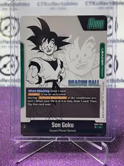 DRAGON BALL SUPER MANGA BOOSTER 02 SON OF GOKU # SB02-033 L FOIL GAME CARD - Image 2