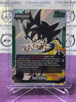DRAGON BALL SUPER MANGA BOOSTER 02 SON OF GOKU # SB02-033 L FOIL GAME CARD - Image 3