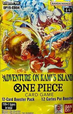 2026 ONE PIECE ADVENTURE ON KAMI'S ISLAND MAMARAGAN # OP15-078 SR FOIL TCG CARD - Image 3