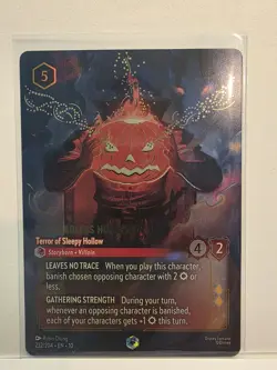 Disney Lorcana The Headless Horseman - Terror of Sleepy Hollow Enchanted 232/204 - Image 1