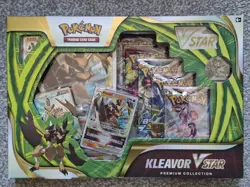 Pokemon TCG: Kleavor VSTAR Premium Collection 2x Fusion 2x Astral 1x Brilliant - Image 1