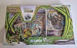 Pokemon TCG - Kleavor VSTAR Premium Collection New Factory Sealed 6 Boosters - Image 1