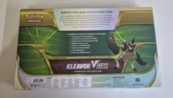 Pokemon TCG - Kleavor VSTAR Premium Collection New Factory Sealed 6 Boosters - Image 2