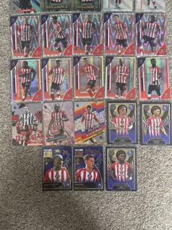 Sunderland Huge Bundle Chrome Set/Inserts, Gold Set, Finest Bundle Premierleague - Image 3