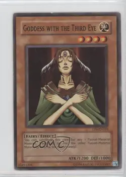 Goddess With the Third Eye YuGiOh Tournament Pack 5 #TP5-EN010 2004 READ - Image 1