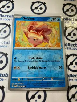 Goldeen Reverse Holo #118/165 Scarlet & Violet 151 Pokemon Card - Image 1