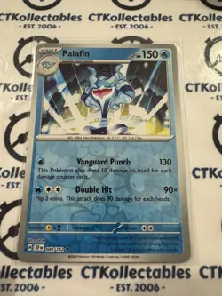 Palafin Reverse Holo Scarlet & Violet Temporal Forces # 049/162 Pokemon - Image 1