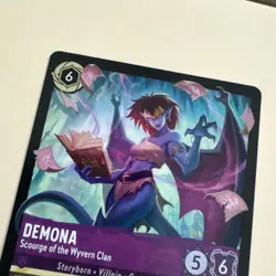 Demona Scourge of the Wyvern Clan Disney Lorcana 55/204 Legendary Set 10 - Image 2