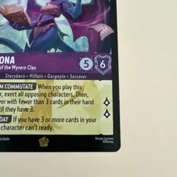 Demona Scourge of the Wyvern Clan Disney Lorcana 55/204 Legendary Set 10 - Image 4