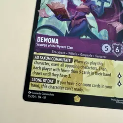 Demona Scourge of the Wyvern Clan Disney Lorcana 55/204 Legendary Set 10 - Image 5