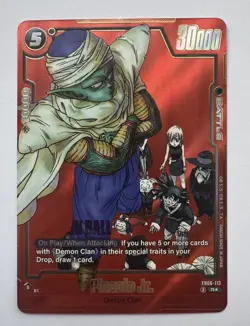Dragon Ball Super Fusion World Piccolo Jr. FB06-113 Alternate Art Manga Booster - Image 1