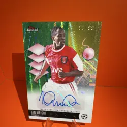 Topps Finest UEFA Club Competitions 2025/26 Ian Wright Arsenal Auto BA-IW /99 - Image 1