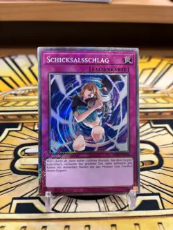 Yugioh Schicksalsschlag RA04-DE128 Platinum Secret Rare - Image 1