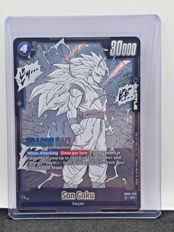 Son Goku SB02-023 SR Manga Booster 02 Dragon Ball Fusion World - Image 1