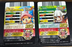 Bandai One Piece Berry Match IC Tony Tony Chopper Usopp Holo Card Set 2011 - Image 2