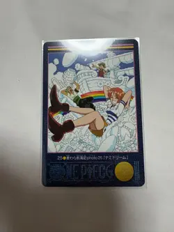 Bandai One Piece Visual Adventure 25 Nami Dream Trading Card 2000 Japanese - Image 1