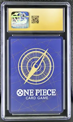 Monkey D. Luffy Wanted OP05-119 CGC 10 BLACK LABEL English One Piece TCG - Image 3