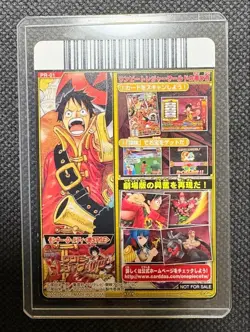 One Piece Card Game Monkey D Luffy Film Z Promo Card PR 01 Japanese NM - Image 3
