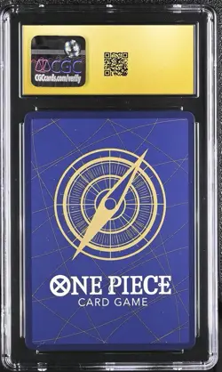 One Piece P-043 Shonen Jump No. Monkey D. Luffy CGC 10 Pristine BLACK LABEL - Image 2