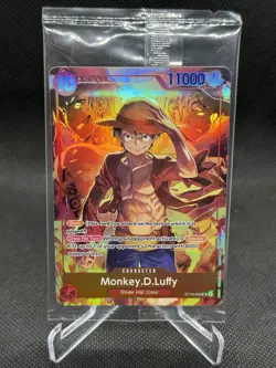 Monkey D. Luffy ST10-006 Alt Art SR Promo Sealed Pack Fresh One Piece Card - Image 1
