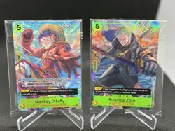 Monkey.D.Luffy + Roronoa Zoro (Illustration Box Vol.3) OP07-109 One Piece - Image 1