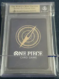 2025 One Piece #OP07-073 Bandai Fest Afro Monkey D Luffy BGS 10 PRISTINE - Image 3