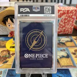 2025 One Piece OP10 En Treasure Rare #052 Portgas D. Ace PSA 10 GEM MINT - Image 2