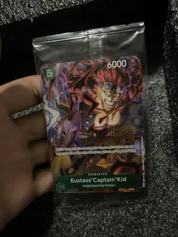 Eustass"Captain"Kid P-067 OP-07 Pre-Release Winner - One Piece Promo (Sealed) - Image 1