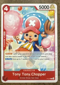 Tony Tony Chopper P-101 Promo | One Piece Card Game | English - Image 1