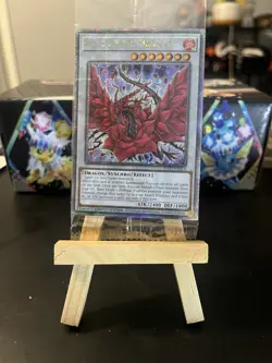 Yu-Gi-Oh! TCG Dueling Heroes Tin Black Rose Dragon TN23-EN014 QCR Sealed - Image 1